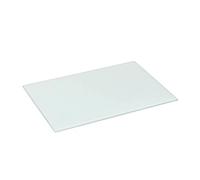 Harbour Housewares Glass Chopping Board - 30x20cm - White - Small Dining Place Mats Cutting Mat Worktop Saver for Kitchen Cooking, Baking, Vegetable Preparation