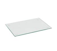 Harbour Housewares Glass Chopping Board - 40 X 30Cm Clear Kitchen Dining Place Mats Cutting Mat Worktop Saver Cooking & Food Prep