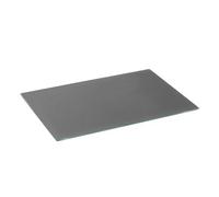 Harbour Housewares Glass Chopping Board - 40 X 30Cm Grey Kitchen Dining Place Mats Cutting Mat Worktop Saver Cooking & Food Prep