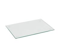 Harbour Housewares Glass Chopping Board - 40 x 30cm Kitchen Cutting Board for Food Prep in Clear | Size: 40 x 30 cm Harbour Housewares Clear 40 x 30 cm