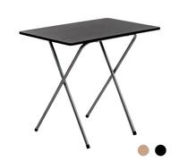 Harbour Housewares Harbour Housewares Wooden Folding Desk - 80Cm - Black/silver