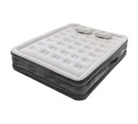 Harbour Housewares King Airbed With Removable Electric Pump - Black/grey