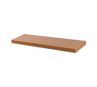 Harbour Housewares Modern Floating Wall Shelf - 100Cm - Brown
