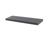 Harbour Housewares Modern Floating Wall Shelf - 100Cm - Grey