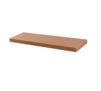 Harbour Housewares Modern Floating Wall Shelf - 80Cm - Brown
