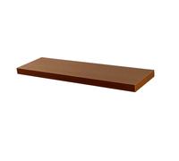 Harbour Housewares Modern Floating Wall Shelf - 80cm - Walnut Harbour Housewares Walnut