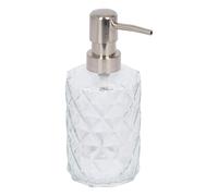 Harbour Housewares Prism Glass Soap Dispenser - 330ml in Clear Harbour Housewares Clear