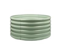 Harbour Housewares Round Raised Garden Bed - 90cm x 45cm - Green, Green