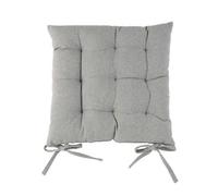 Harbour Housewares Square Garden Chair Seat Cushion - Grey