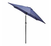 Harbour Housewares Tilting Garden Parasol - 2.3M in Navy Harbour Housewares Navy