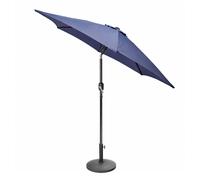 Harbour Housewares Tilting Garden Parasol & Base Set - 2.3M in Navy Harbour Housewares Navy