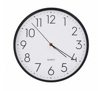 Harbour Housewares Wall Clock - 30Cm - Black
