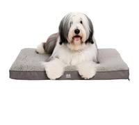 Harbour Housewares Waterproof Dog Bed - Large - Grey