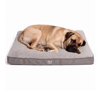 Harbour Housewares Waterproof Dog Mattress - Extra-Large Orthopaedic Egg Crate Foam Bed Washable Joint Support Non-Slip Pet Bed