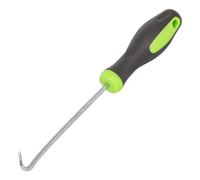Harbour Housewares Weed Membrane Peg Remover Tool - 17Cm Heavy Duty Ground Staple Puller Metal Landscape Fabric Peg Lifter