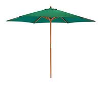 Harbour Housewares Garden Parasol, Wooden Frame