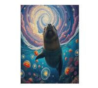 Harbour Seal 500 Piece Jigsaw Puzzle for Adults Teens Paisaje Edificio Art Studio Decor Creative Challenge Vibrant Colours Great Gift for Artists 500 PCS