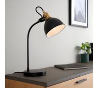 Harbour Studio Acrobat Plain Matt Black Table Lamp, Pack Of 1