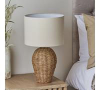 Harbour Studio Arnbeck Natural Rattan Effect Table Lamp