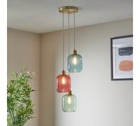Harbour Studio Jester 3 Lamp Pendant Ceiling Light, (Dia)280mm
