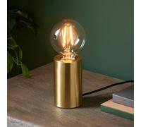 Harbour Studio Reno Cylinder Gold Effect Table Lamp Base