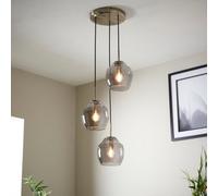 Harbour Studio Vara 3 Lamp Pendant Ceiling Light, (Dia)320mm
