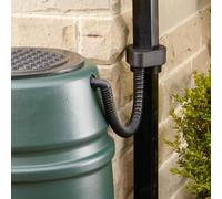 Rainwater Diverter Kit for Water Butts - Fits Both Round and Square Downpipes - Drain Pipe Diverter for Water Butt - By Original Organics
