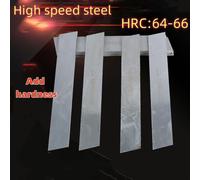 (hard 2 * 6 * 200) HRC64-66 High Speed Steel Nitriding Hardening Thickness 2mm Length 200mm HSS 4341 Steel Woodworking Tools Carving Blades DIY Knife Raw Material
