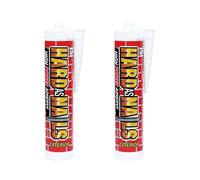 Hard As Nails Adhesive, Ultra Strong, Quick Bond, Waterproof, Heat Resistant, Long Lasting, Easy Application, Ideal for Professionals, Hobbyists, Carpenters, Plumbers & Electricians, 280ml (Pack of 2)