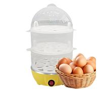 Hard Boiled Egg Cooker, Electric Egg Steamer, 3 Levels, For Apartments Restaurants Hotels and College Dorm Rooms