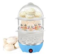 Hard Boiled Egg Machine, 3 Tier Hard Egg Pot, Steamer Machine with Automatic Shut-Off for Apartment Restaurant Hotel Rental Business Dormitory