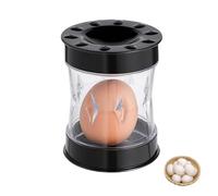Hard Boiled Egg Peeler, Egg Shell Remover Eggs Opener Cracker Tool Eggs Stripper Easy Quickly Removing Eggshells Manual Kicthen Gadget for Home Use 1 Pcs Black