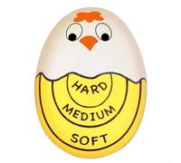Hard Boiled For Egg Timer with Color Change Feature Shows Doneness from Soft to Hard Boiled For Eggs (Right)
