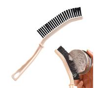 Hard Bristle Crevice Cleaning Brush - Stiff Grout Brush For Bathroom Tile Grooves | Durable Crevice Cleaning Brushes Gaps, Corners And Tight Spaces | Household Scrubbing Tool For Deep Cleanings