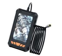 Hard Cable Waterproof Industrial Endoscope 4.3 Inch Display IP67 Rate 200MP Camera for Resistant Automotive Repair Waterproof Borescope