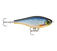 Hard carnivorous lure Rapala Super Shadow Rap Jerk Bleu 11 cm