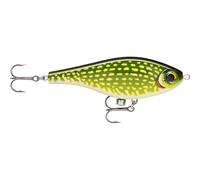 Hard carnivorous lure Rapala Super Shadow Rap Jerk Vert 11 cm