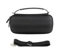 Hard Carrying Case Compatible Speaker Holder Shockproof Bag Soft Flocked Interior Portable Bag with Shoulder Strap