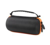 Hard Carrying Case Compatible Speaker Holder Shockproof Bag Soft Flocked Interior Portable Bag with Shoulder Strap