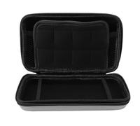 Hard Carrying Case Compatible with 3DS/ New 3DS XL/New 2DS XL Console & Accessories, Portable Handheld Organizer for Storage and Stand, EVA Shockproof Travel Bag (Silver)