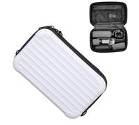 Hard Carrying Case Compatible with Osmo Pocket 3, Portable Storage Protective Bag for DJI Osmo Pocket 3, Cables, Mic and Accessories, Detachable Inner Tray (White)