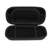 Hard Carrying Case compatible with PS VITA 1000/2000/ps p 3000 Console & Accessories, Portable Handheld Organizer with 5 Game Cards Holders, EVA Shockproof Travel Bag (Black)