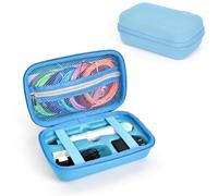 Hard Carrying Case Compatible with SCRIB3D P1 3D Printing Pen with Display, Storage Carrier Case for PLA Filament and other accessories (Blue)