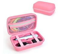 Hard Carrying Case Compatible with SCRIB3D P1 3D Printing Pen with Display, Storage Carrier Case for PLA Filament and other accessories (Pink)