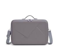 Hard Carrying Case for DJI Avata 360 Large Capacity PU Travel Storage Shoulder Bag for Drone Motion Fly More Combo (Gray Changfei Edition)