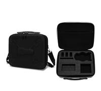 Hard Carrying Case for DJI Mini 5 Pro Storage Bag Travel Protective Shoulder Bag Shock-Resistant Anti-Scratch Suitcase Portable Organizer Bag Handbag Accessories (PU Black)
