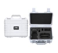Hard Carrying Case for DJI Mini 5 Pro, Travel Explosion-Proof Box Organizer Bag for Mini 5 Pro Drone Fly More Combo RC 2/RC-N3 Remote, Battery Charger Hub, Cables and Other Accessories (White)