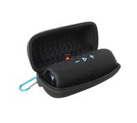 Hard Carrying Case for JBL Flip 7, Portable Bluetooth Waterproof Speaker Compact Protective Storage Bag, 21 x 10 x 9cm (Black)