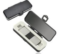 Hard Carrying Case for KardiaMobile 1L Personal ECG Heart Monitor | Impact-Resistant & Waterproof Shell, Quick Direct ECG Access, Lightweight Portable Design, Secure Lock Latch