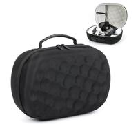 Hard Carrying Case for MetaQuest 3S/3, Portable Travel Hard Shell Bag for Quest 3S VR Gaming Headset Compatible with Bobovr M3 Pro Battery Head Strap, with Lens Protector (Black)